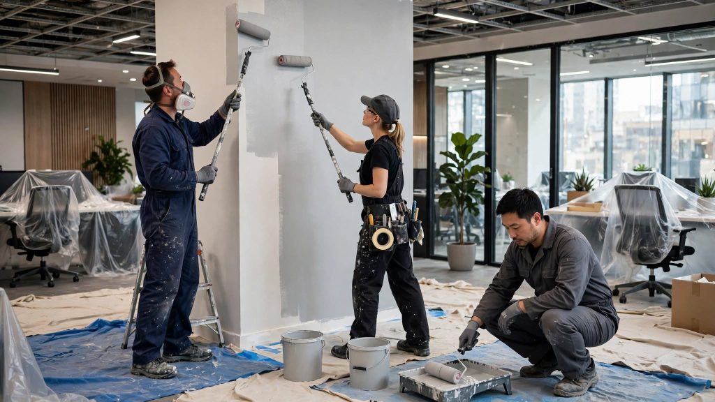 How Professional Painting Improves Commercial Interiors